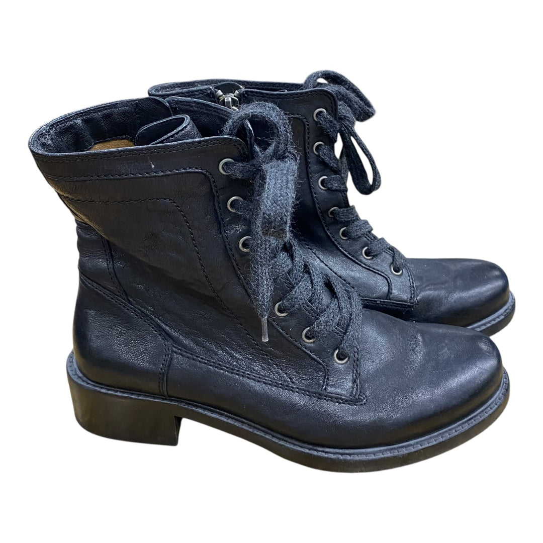 Boots Ankle Flats By Cmb In Black, Size:7.5