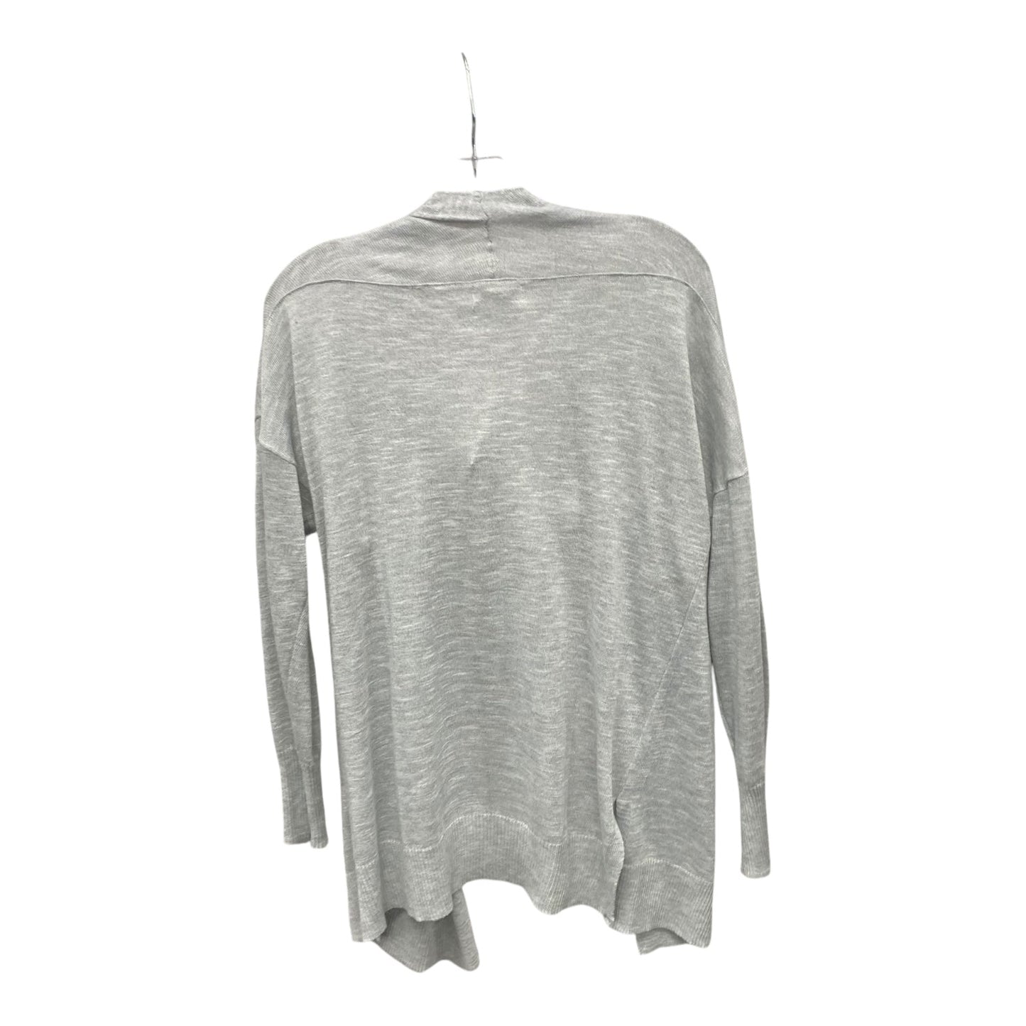 Sweater Cardigan By Nine West In Grey, Size:S