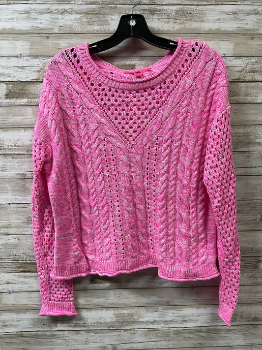 Sweater Designer By Lilly Pulitzer In Pink, Size:M