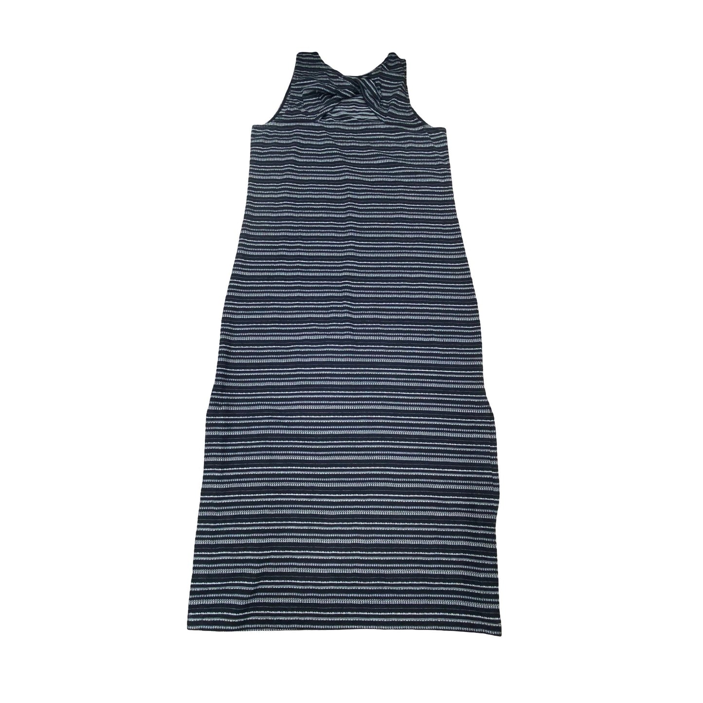 Dress Casual Maxi By Loft In Black & White, Size:S