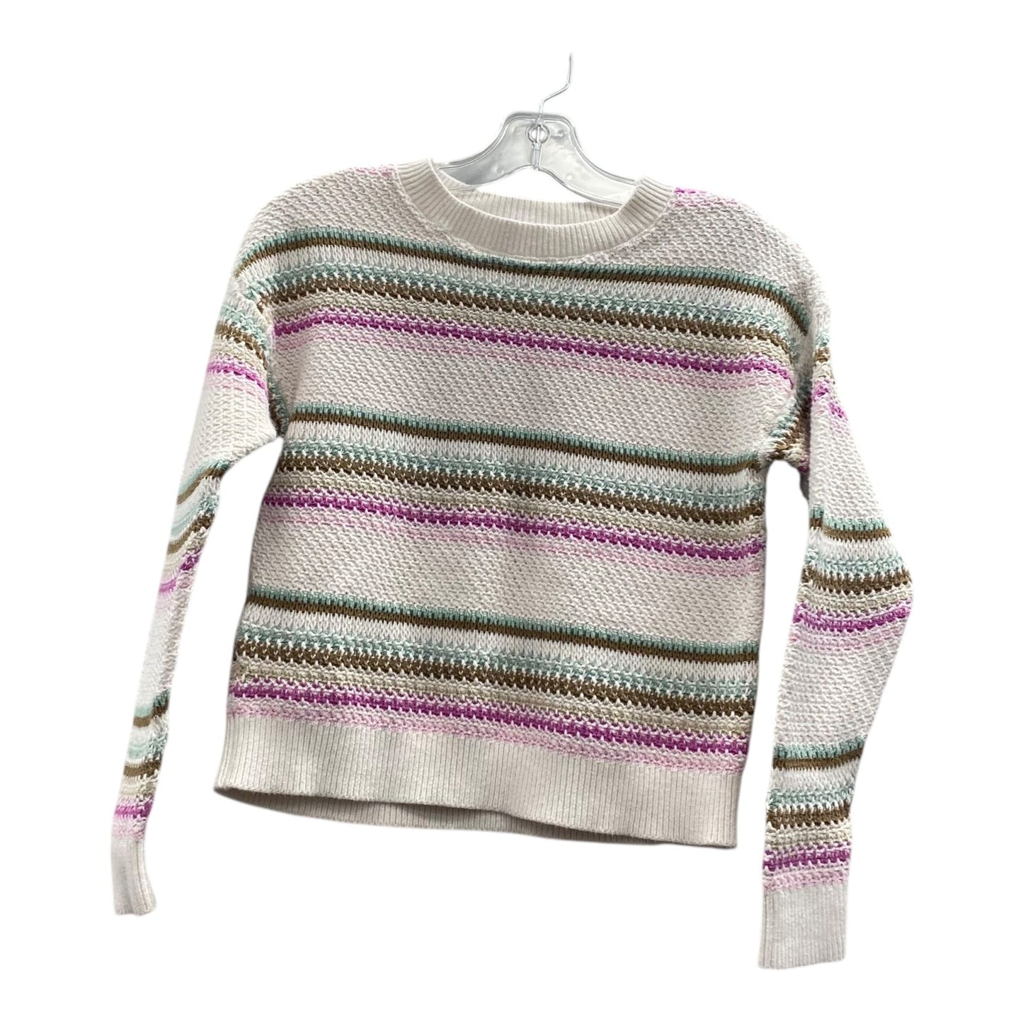 Sweater By Loft In White, Size:Xs