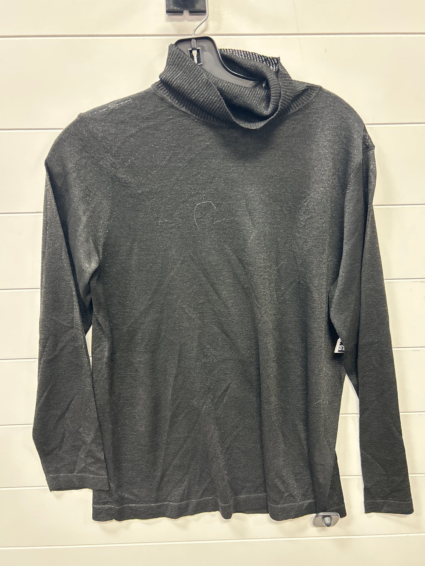 Top Ls By Anne Klein In Black, Size:L