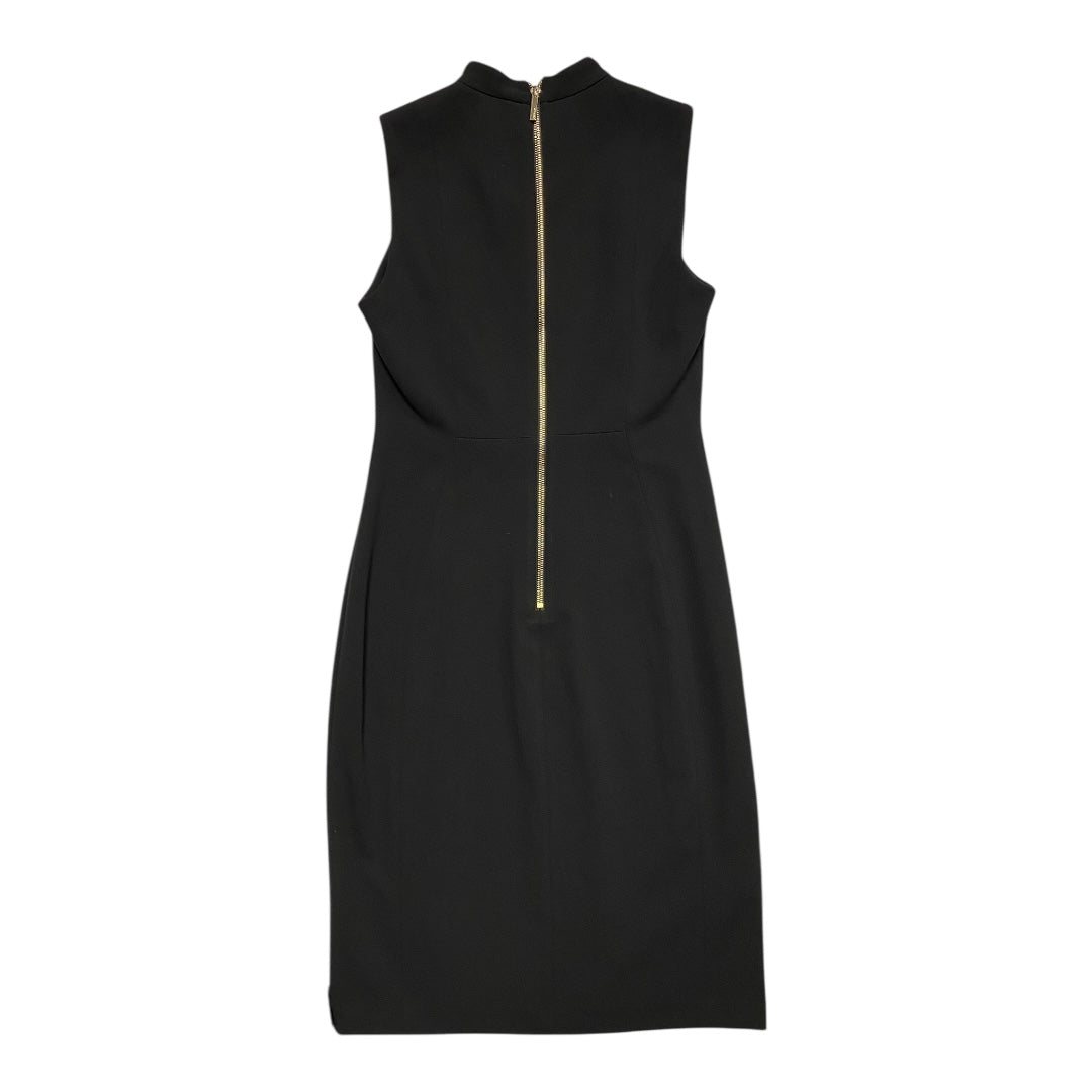 Dress Party Midi By Calvin Klein In Black, Size:8