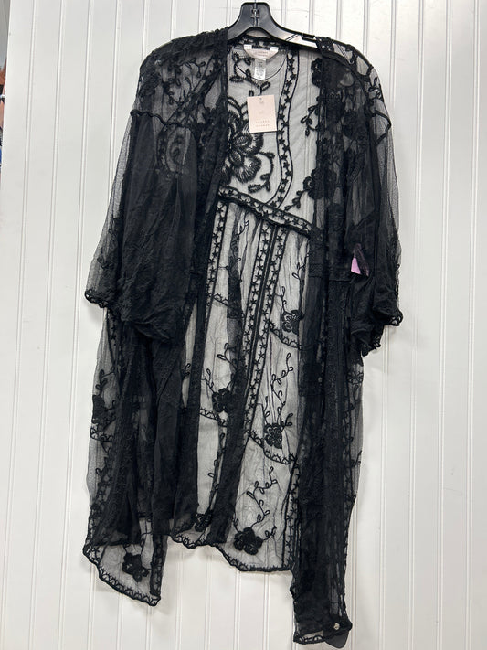 Kimono By Lc Lauren Conrad In Black, Size:Osfm NWT