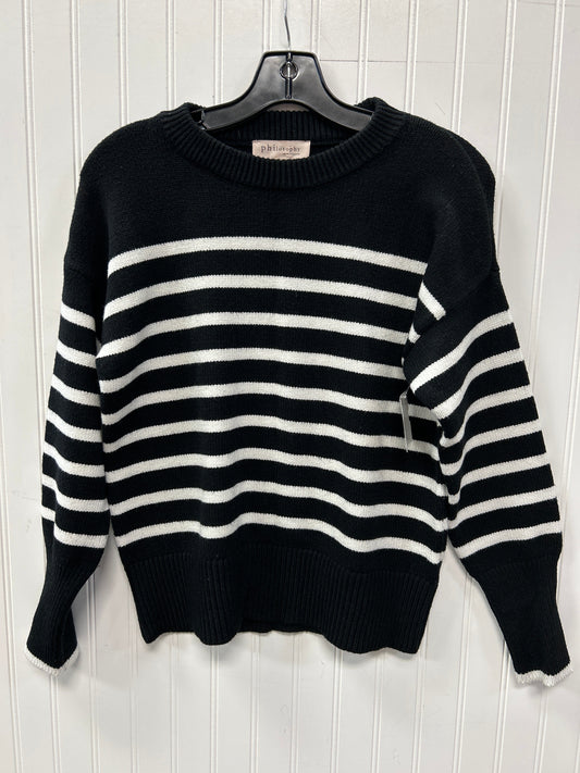 Sweater By Philosophy In Black, Size:Xs
