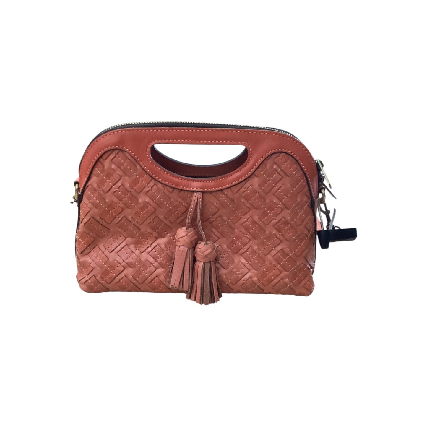 Crossbody Designer By Patricia Nash In Coral, Size:Medium