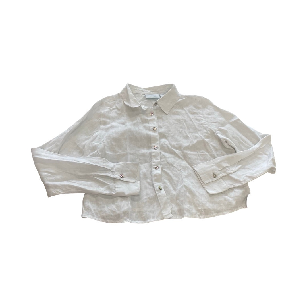 Top Ls By Cynthia Rowley In White, Size:M