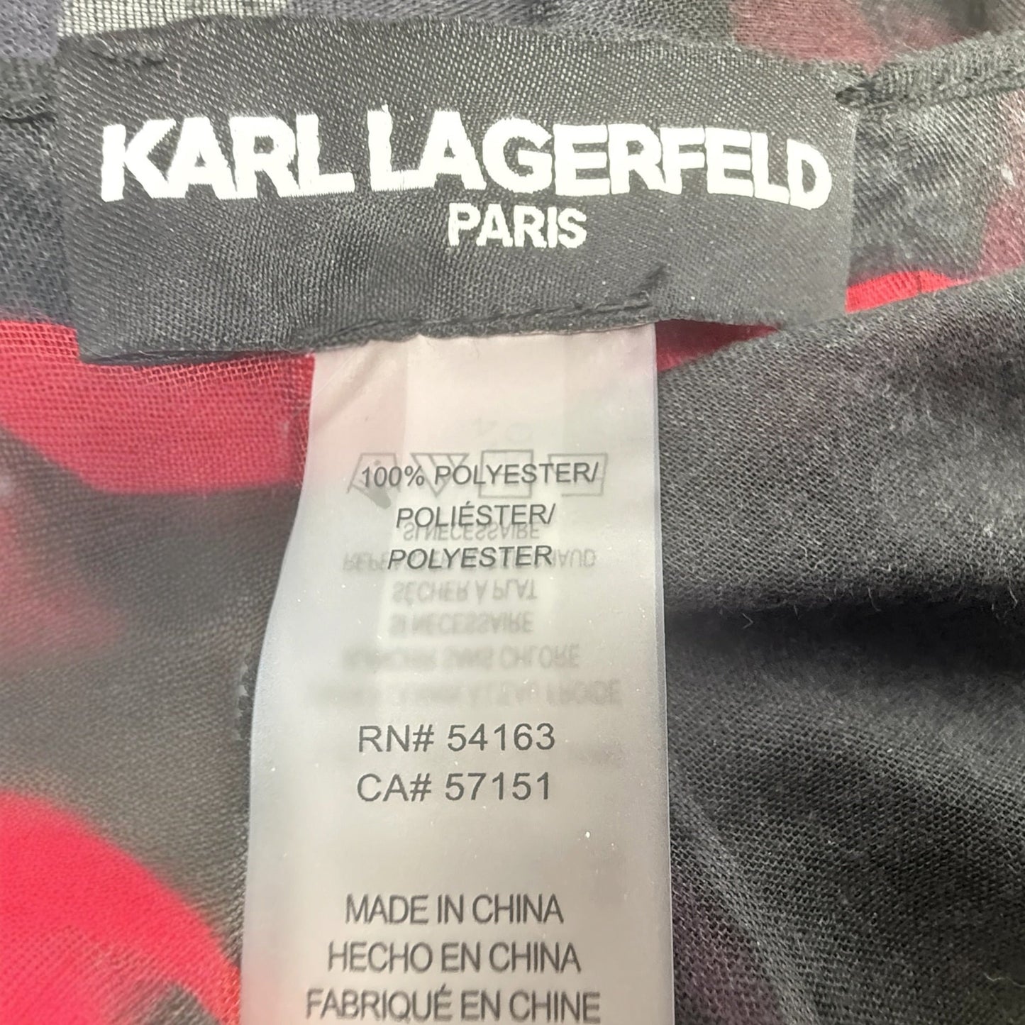 Long Scarf Designer By Karl Lagerfeld