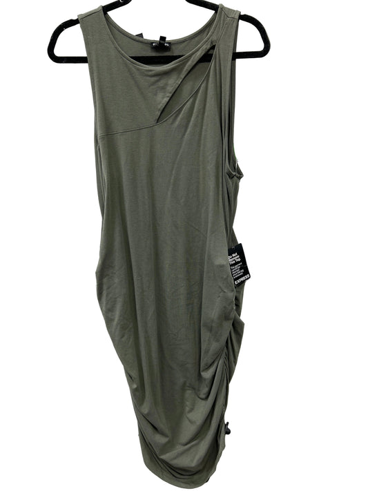 Dress Casual Maxi By Express In Green, Size:Xl