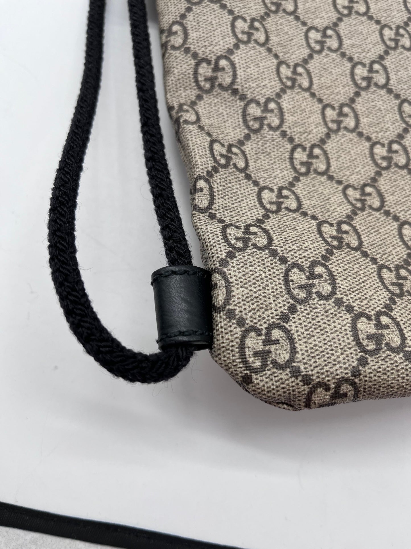 Backpack Luxury Designer By Gucci, Size: Medium