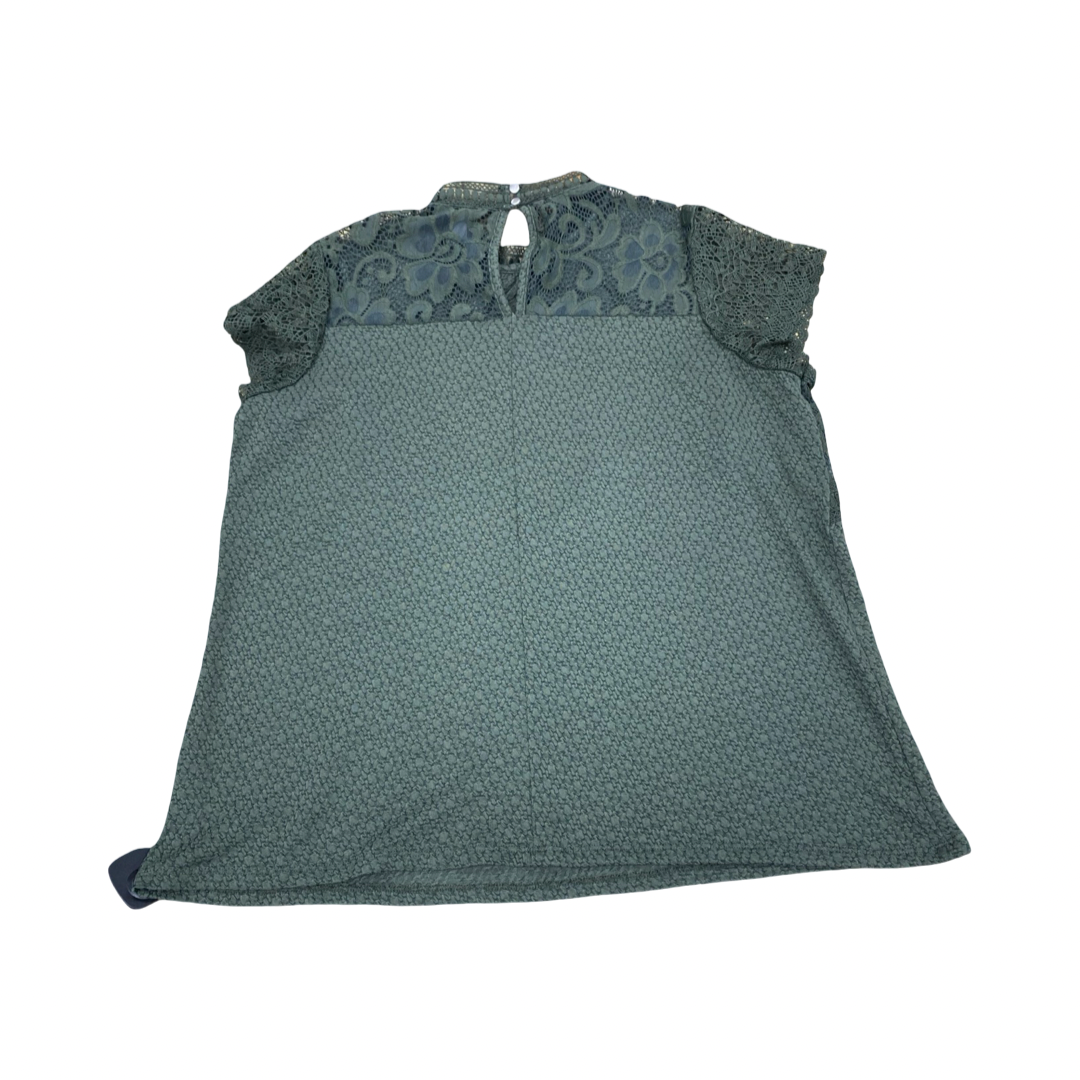 Top Ss By Cable And Gauge In Green, Size:Xl
