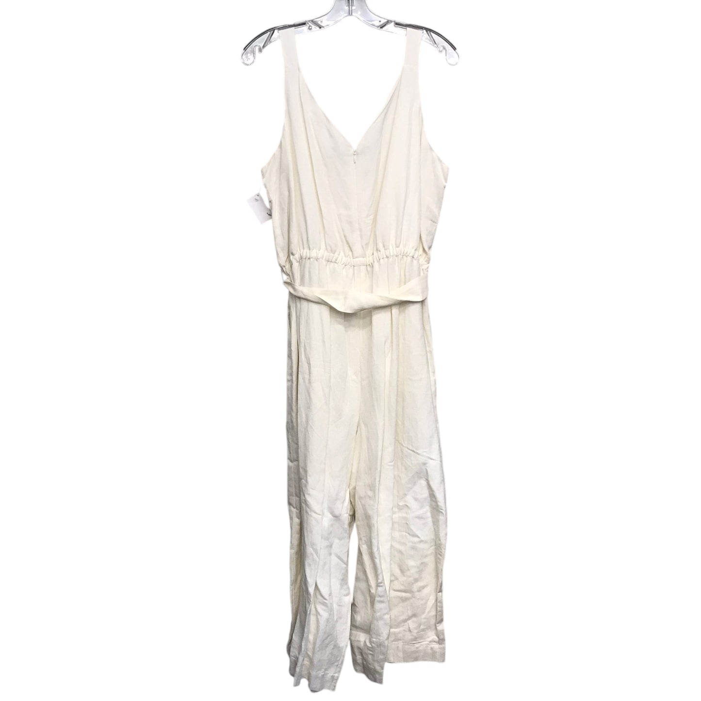 Jumpsuit By Loft In Cream, Size:Xl