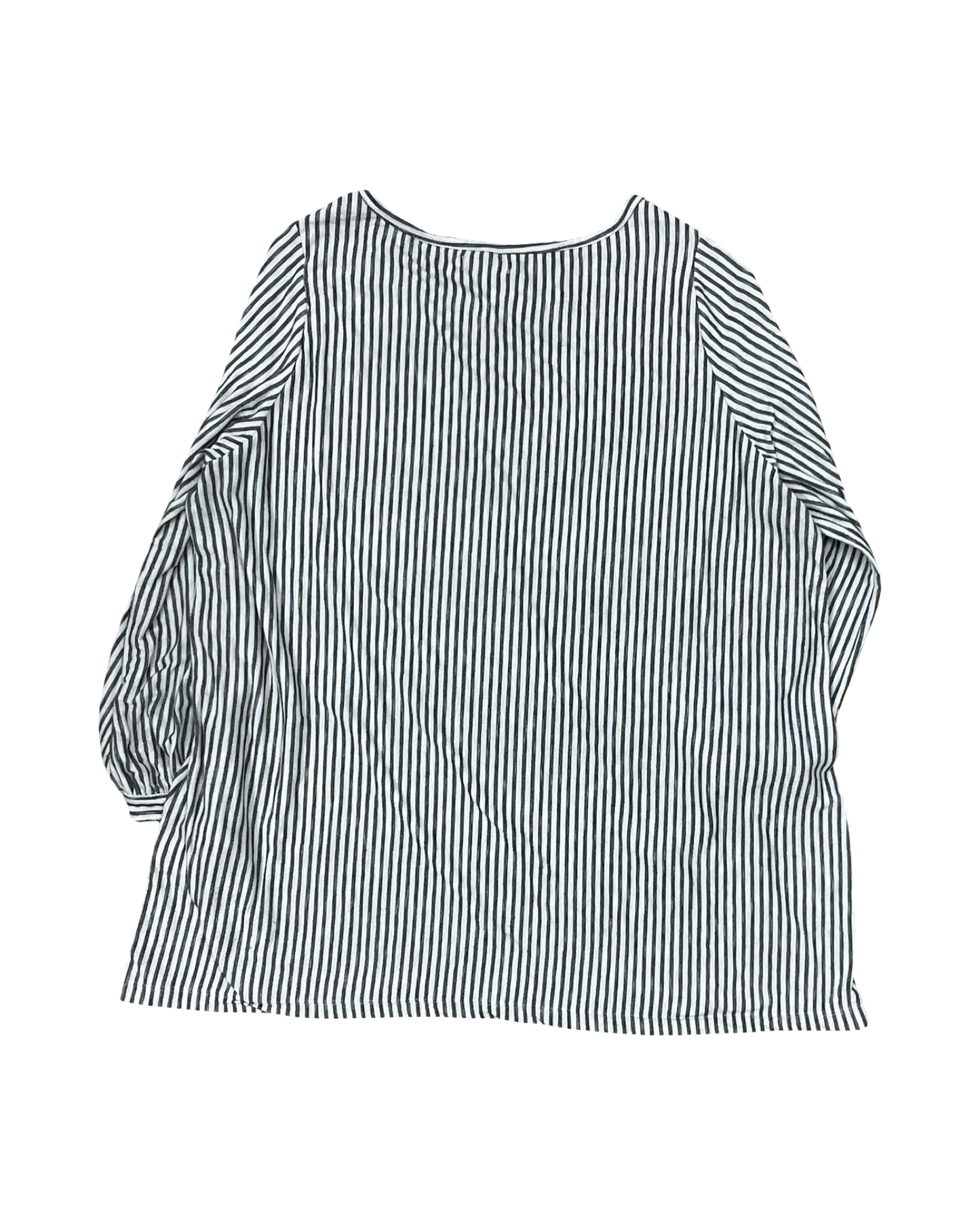 Top Ls By Max Studio In Black & White, Size:1X