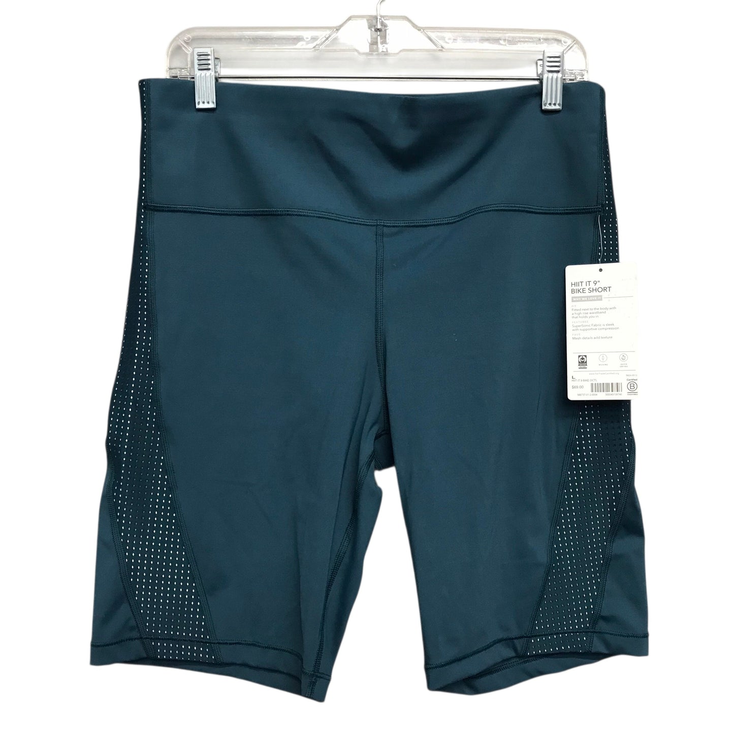 Athletic Shorts By Athleta In Blue, Size:L