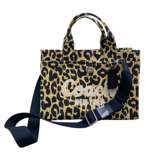 Handbag Designer By Coach In Animal Print, Size:Medium