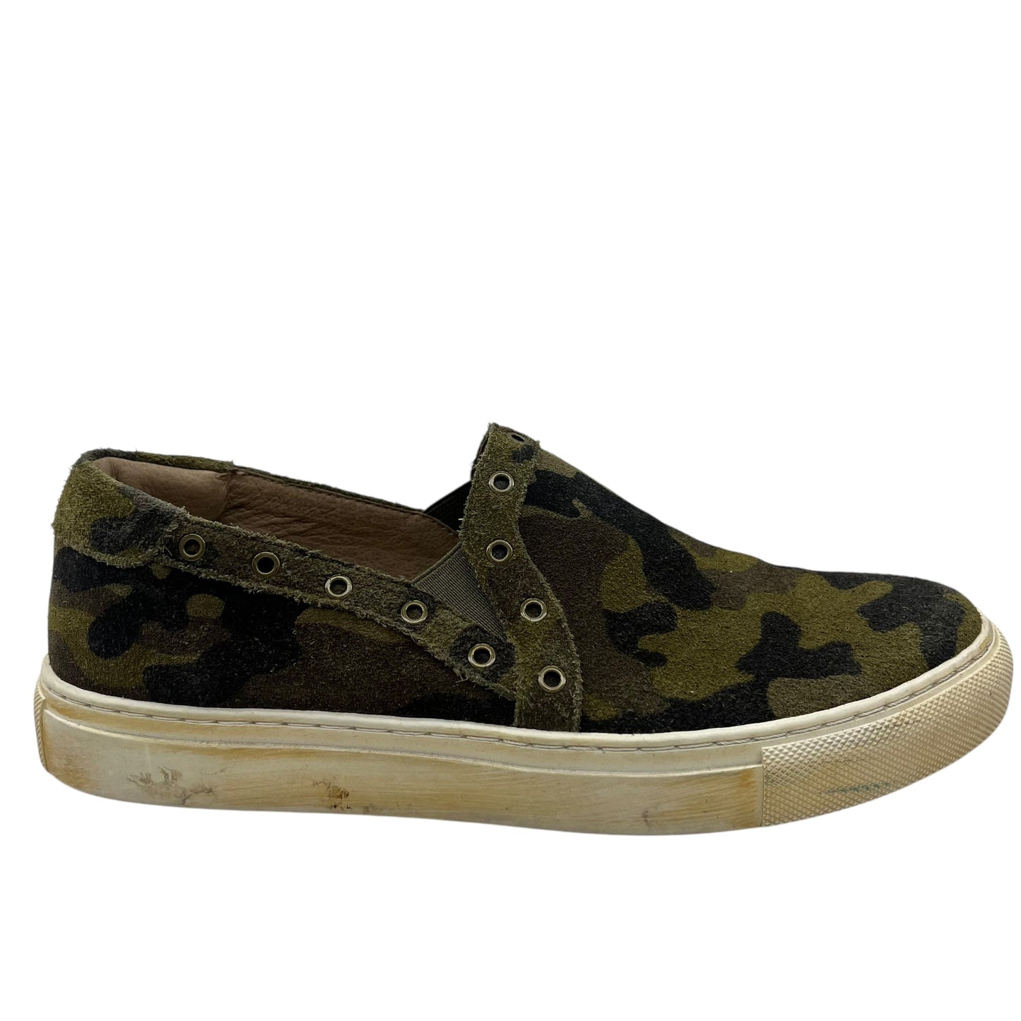Shoes Flats By Cmb In Camouflage Print, Size:7.5