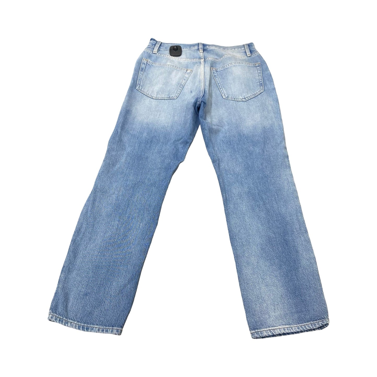 Jeans Straight By Frame In Blue Denim, Size:4