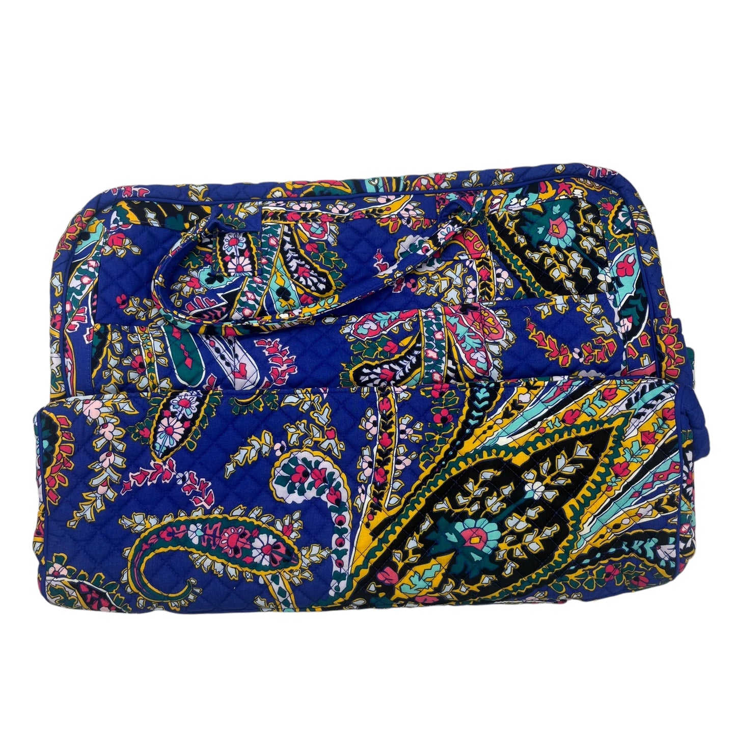 Duffle And Weekender By Vera Bradley In Blue & Yellow, Size:Medium