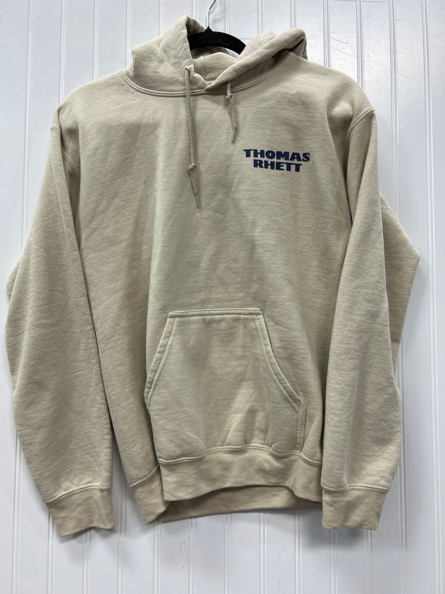 Sweatshirt Hoodie By Clothes Mentor In Cream, Size:S