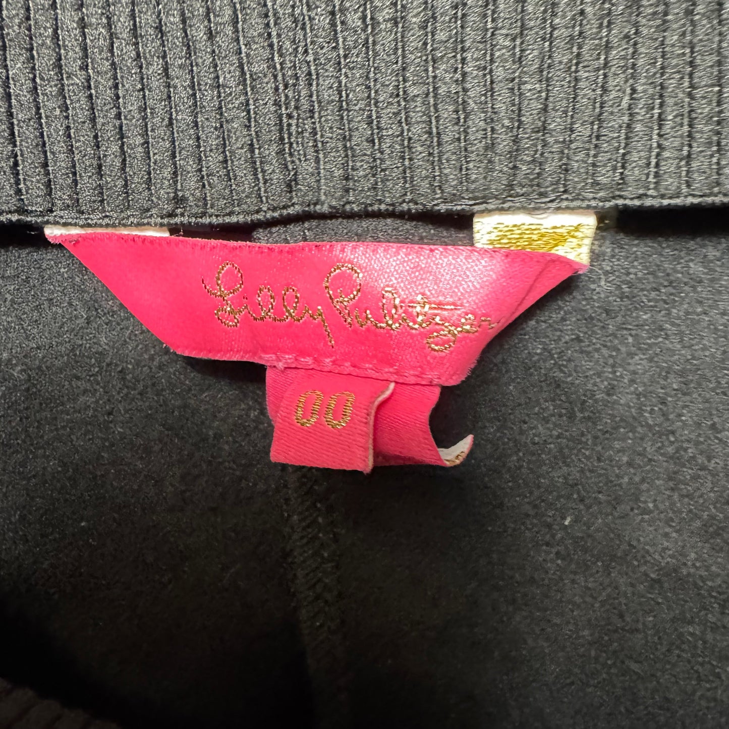 Anika High Rise Ultra Suede Leggings Designer By Lilly Pulitzer In Black, Size: 00