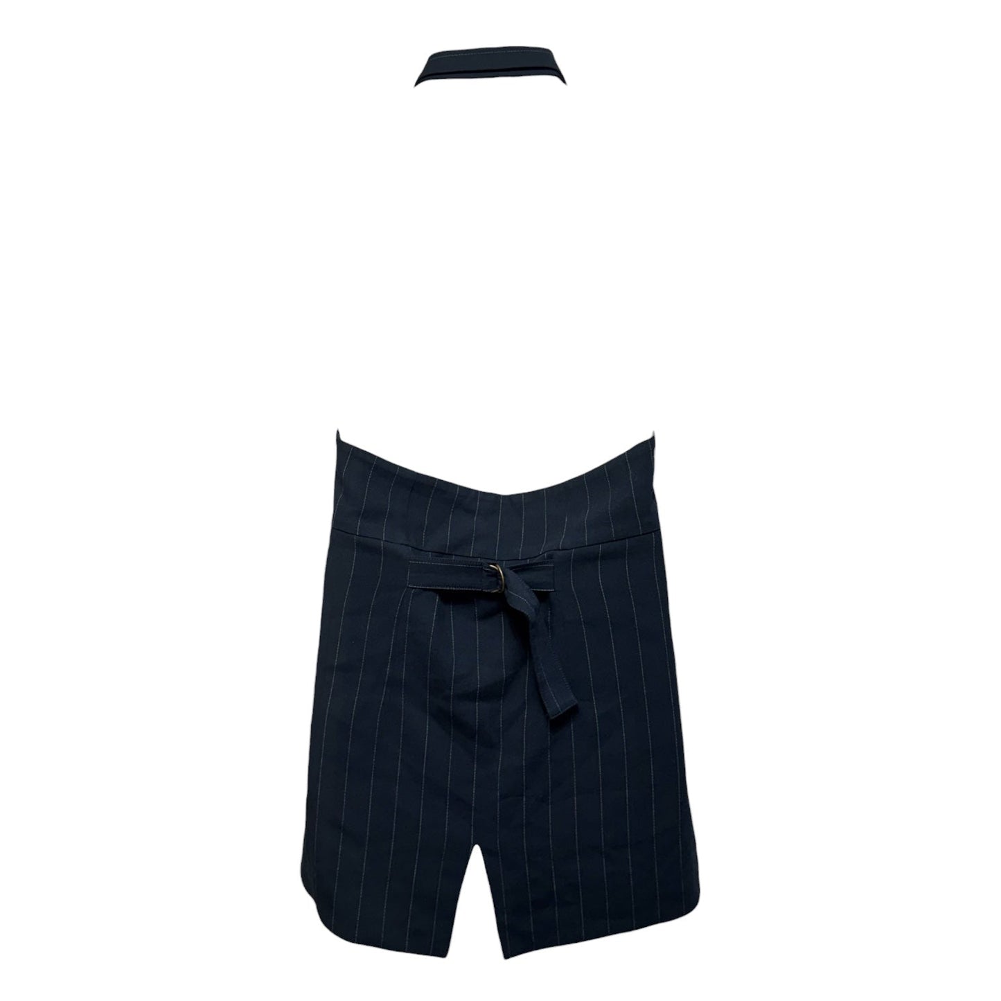 V-Neck Halter Vest By Anthropologie In Striped Pattern, Size: Xl