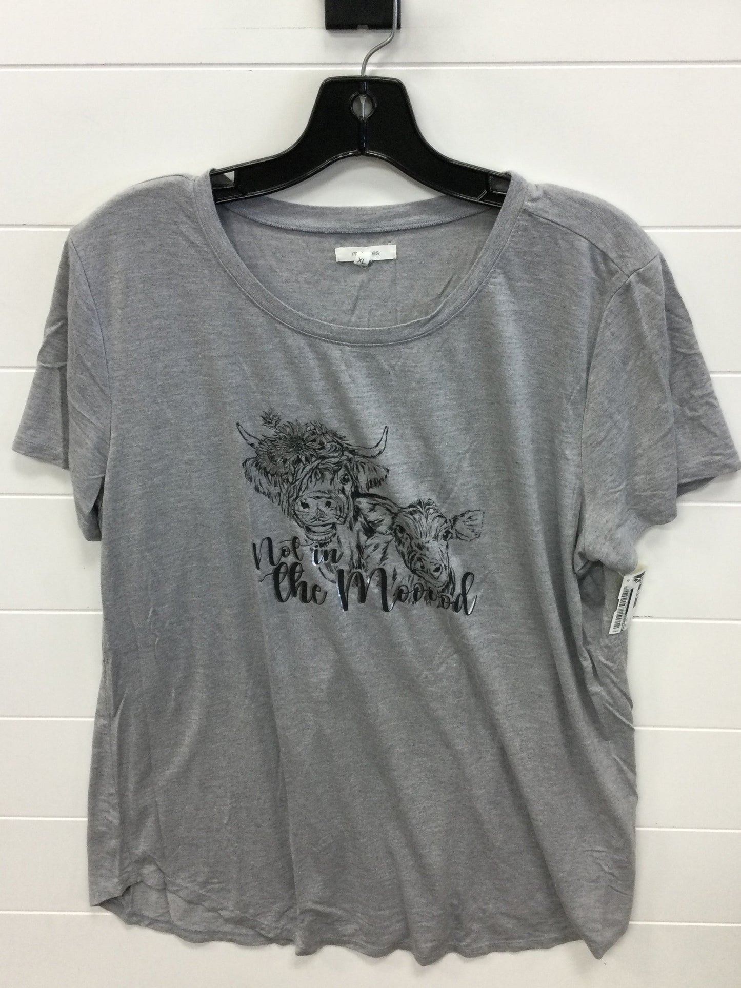 Top Ss By Maurices In Grey, Size:Xl