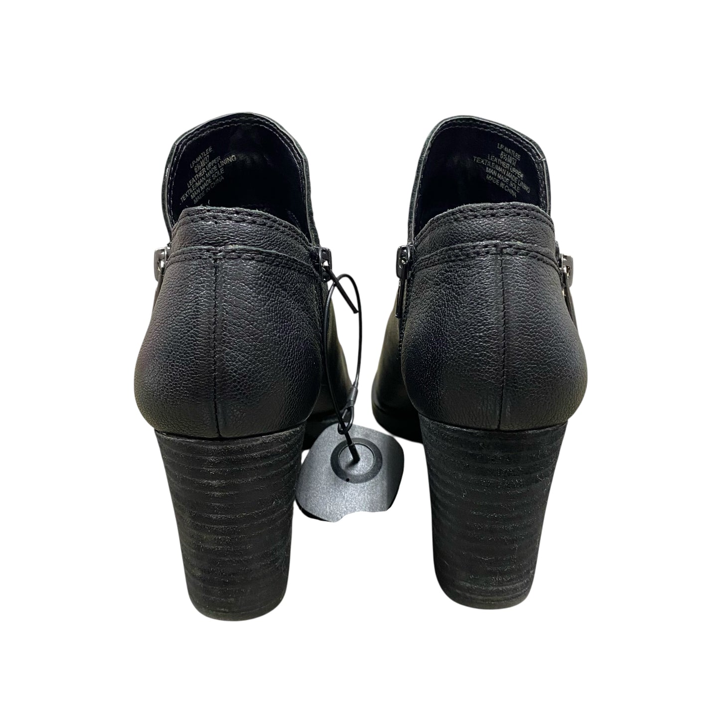 Boots Ankle Heels By Lucky Brand In Black, Size:6.5