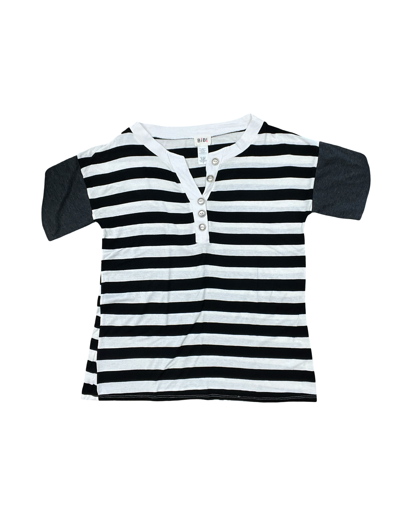 Top Ss By Bibi In Black & White, Size:S