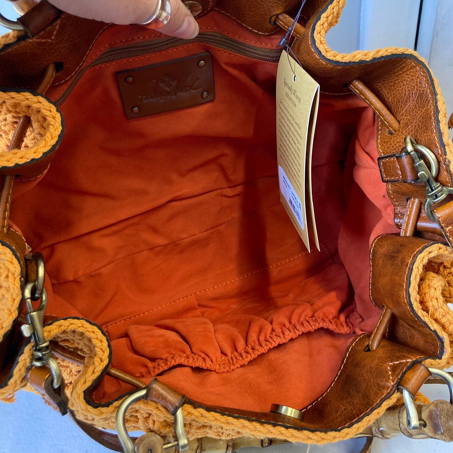 Handbag Designer By Patricia Nash In Orange, Size:Medium