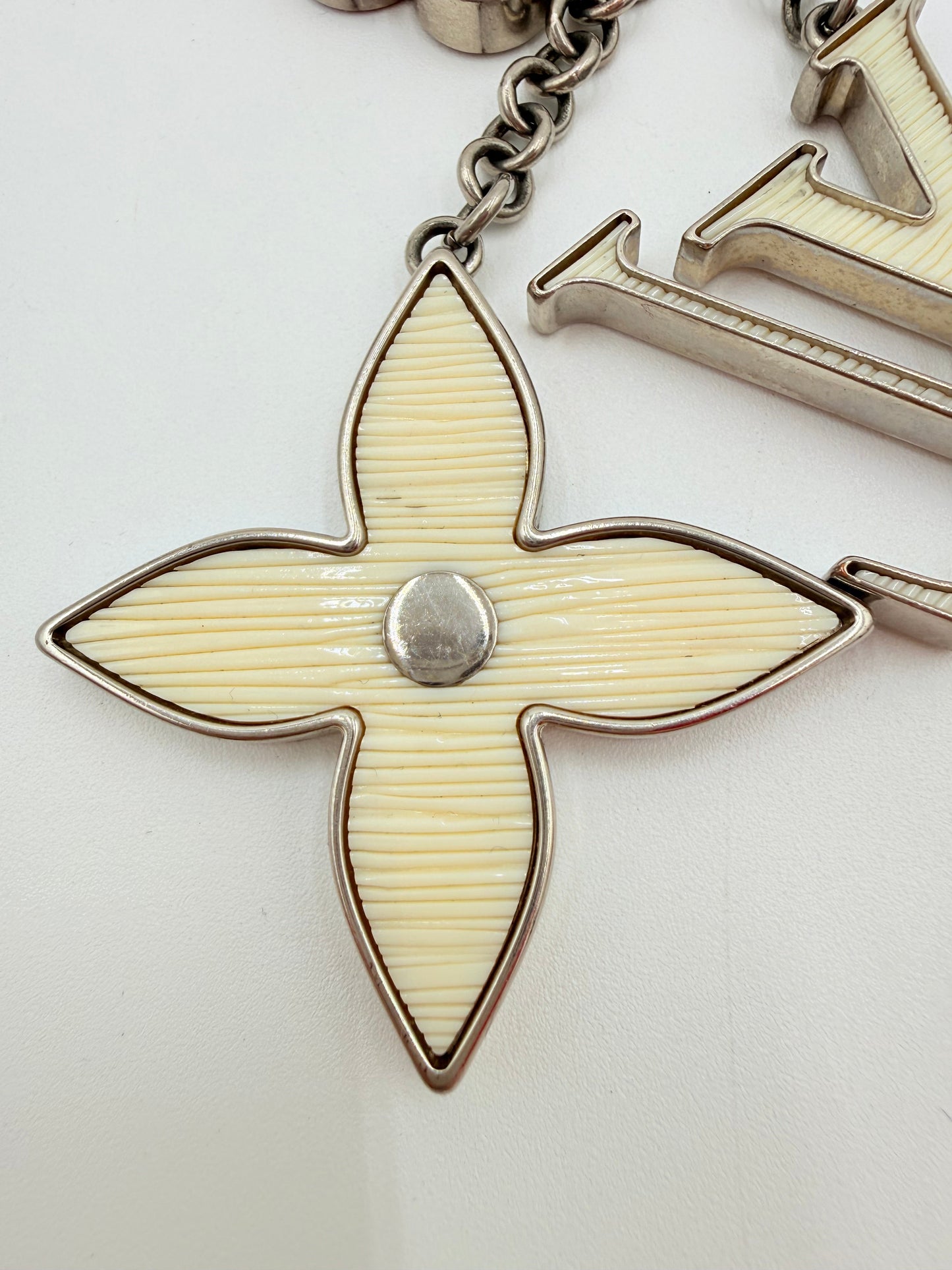 Key Chain Luxury Designer By Louis Vuitton In White