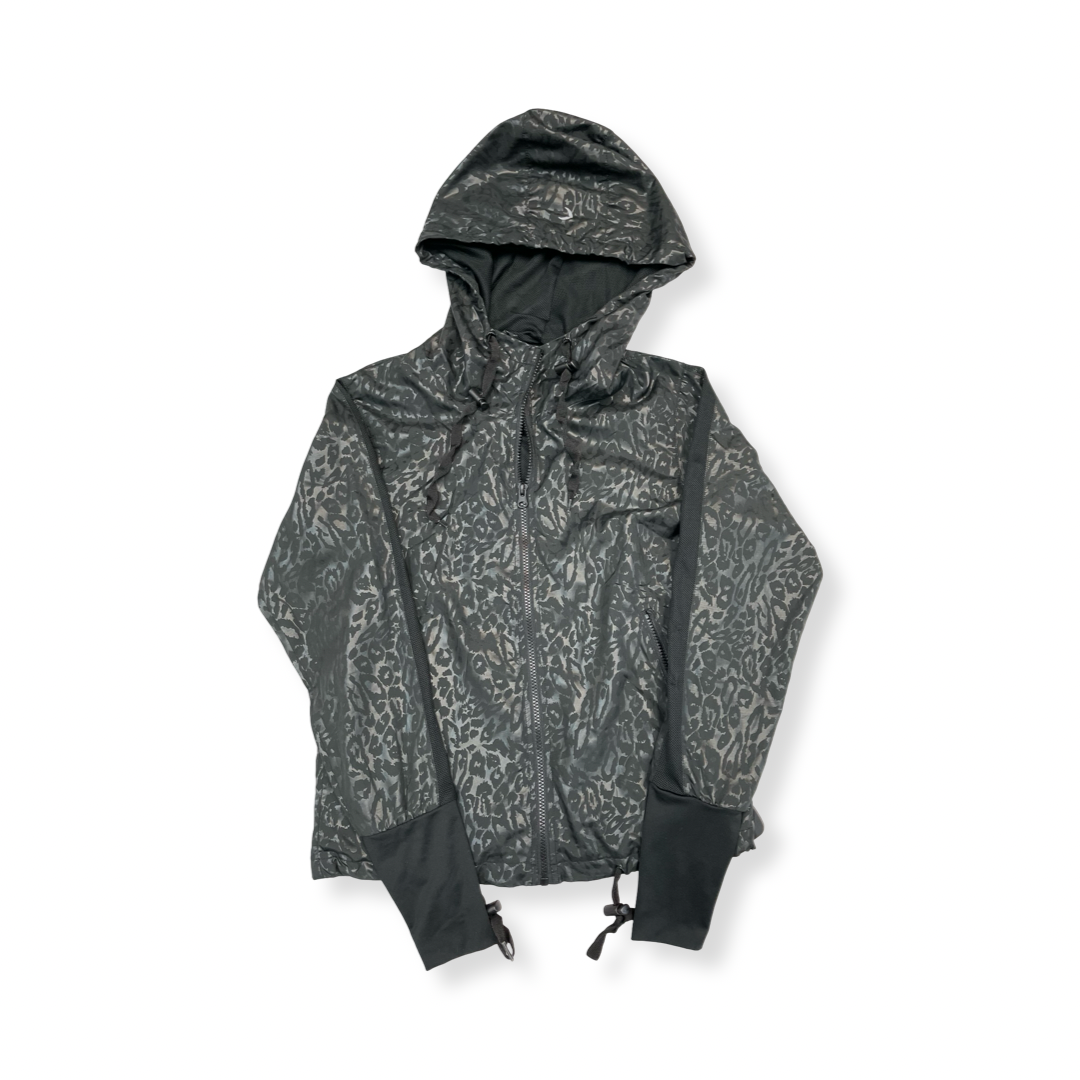 Athletic Jacket By Zyia In Black, Size:Xs
