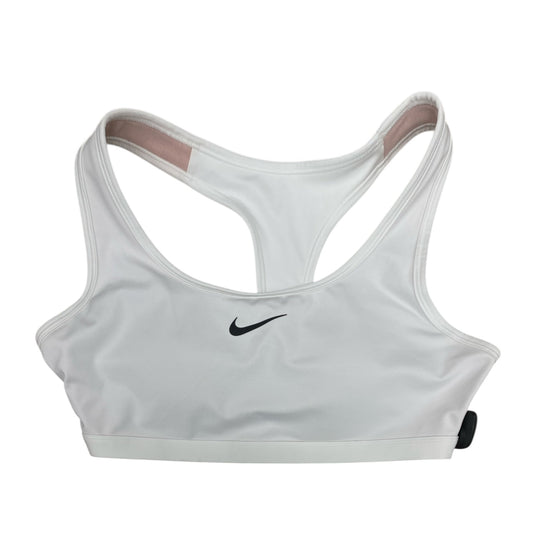 Athletic Bra By Nike Apparel In White, Size:Xl