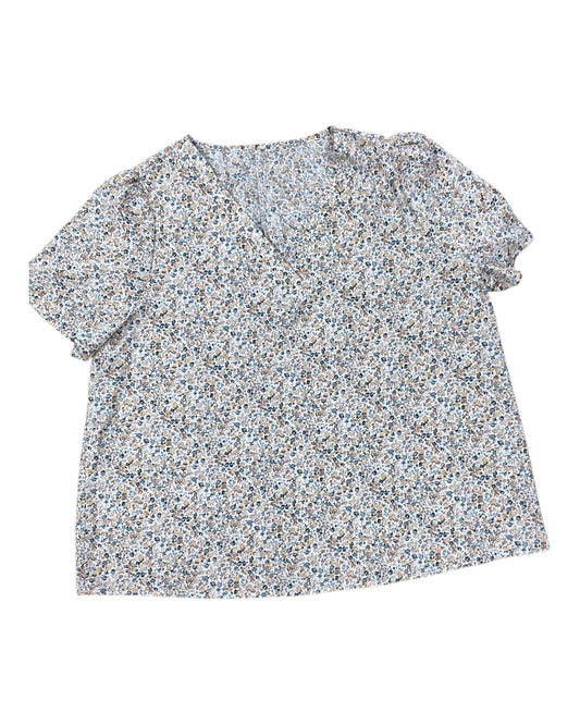 Top Ss By Clothes Mentor In White, Size:4X