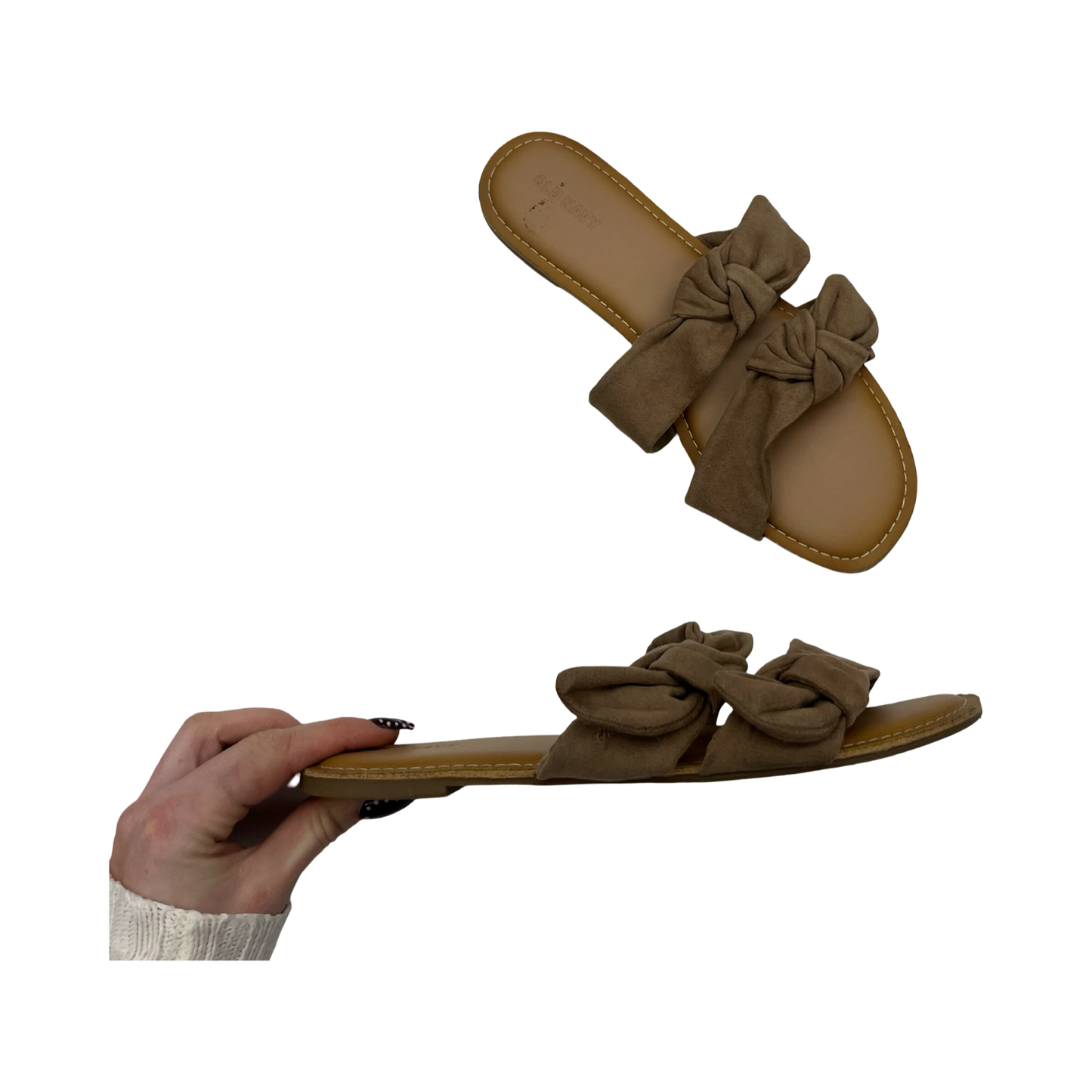 Sandals Flats By Old Navy In Tan, Size:9