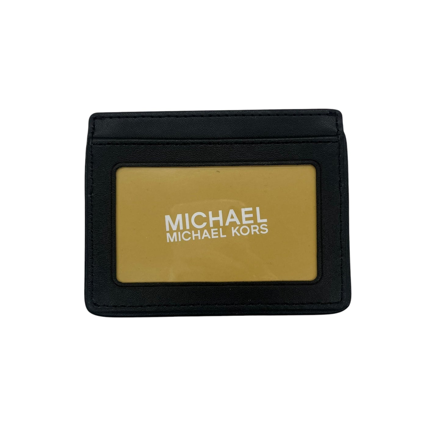 Id/Card Holder Designer By Michael Kors In Black