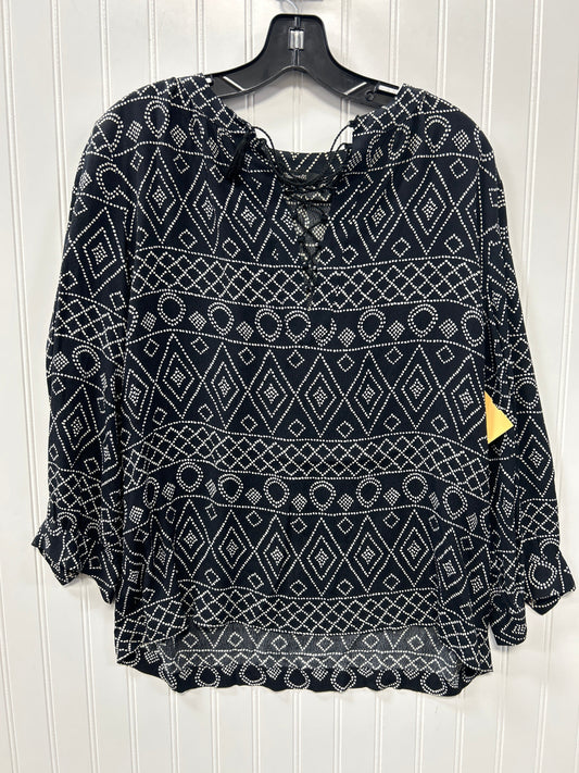 Blouse Ls By Madewell In Black, Size:Xs