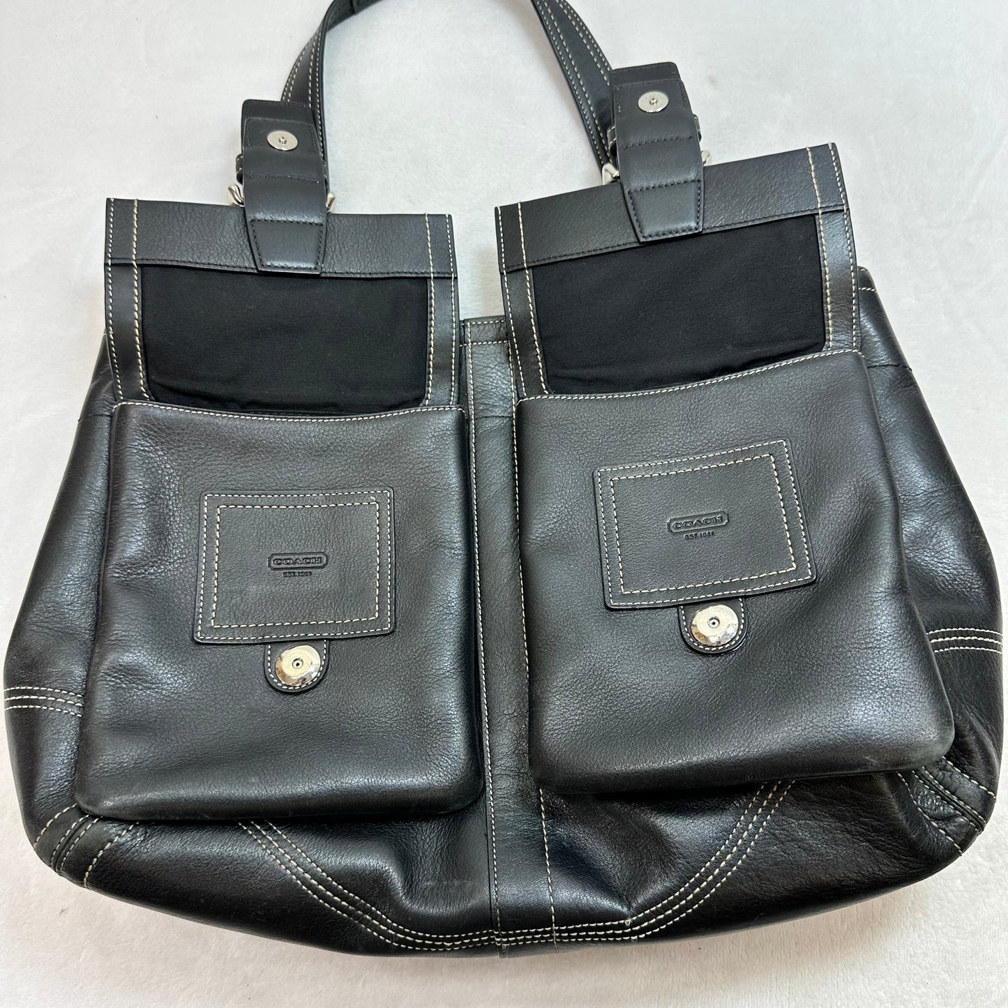 Handbag Designer By Coach, Size: Large