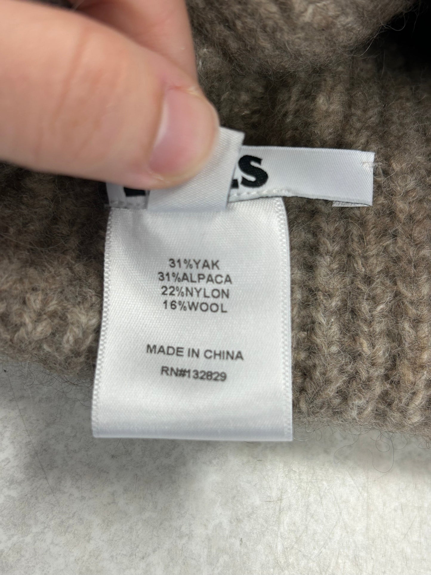 Hat Beanie By Clothes Mentor In Tan