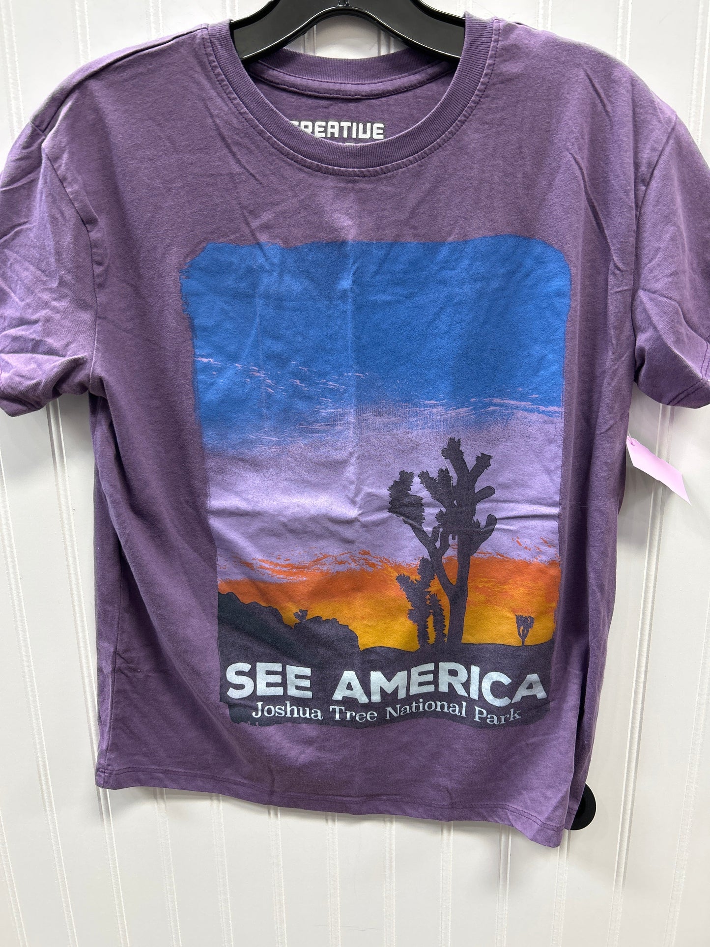 Top Ss By Clothes Mentor In Purple, Size:S
