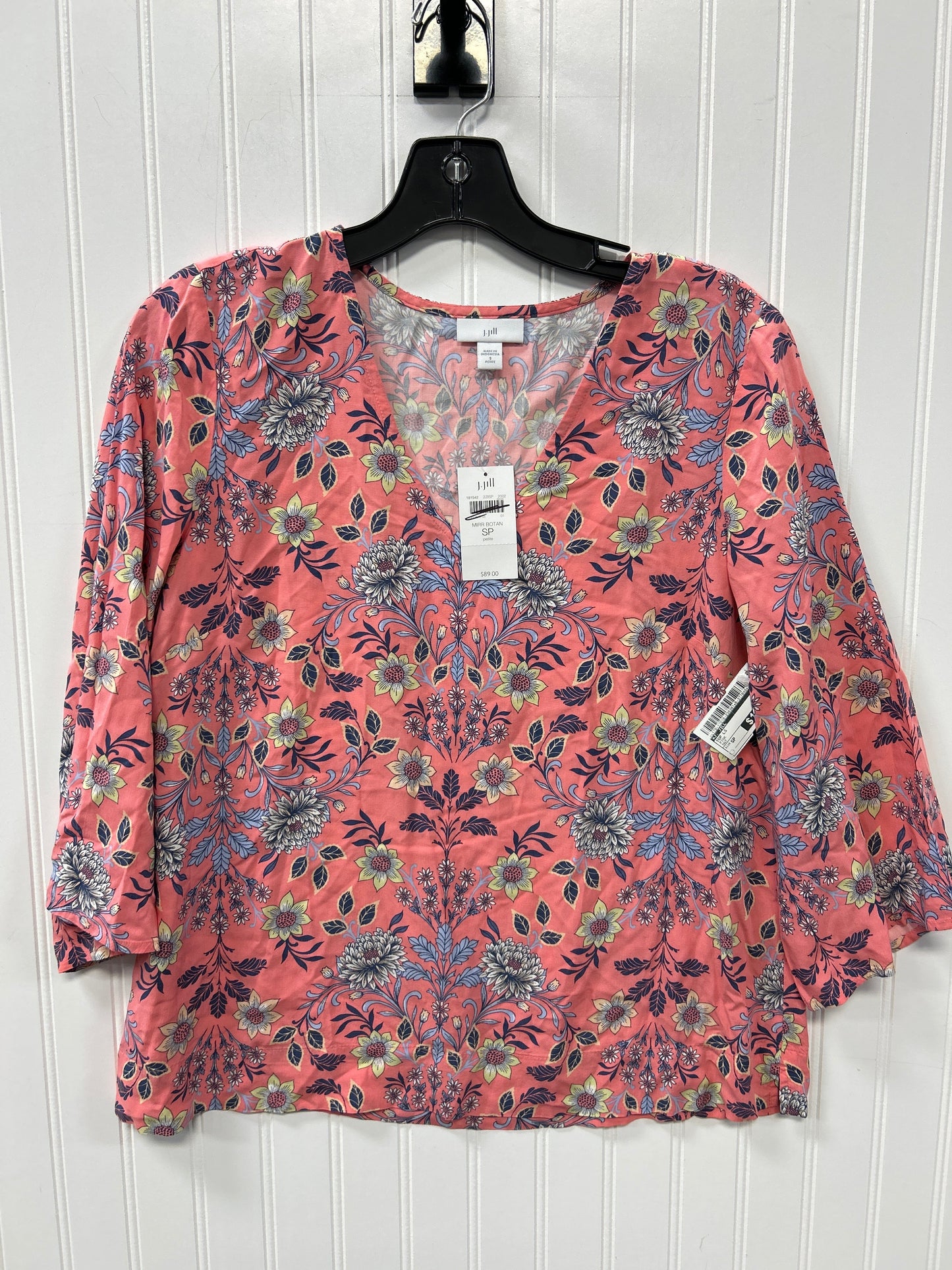 Top Ls By J. Jill In Pink, Size:Sp