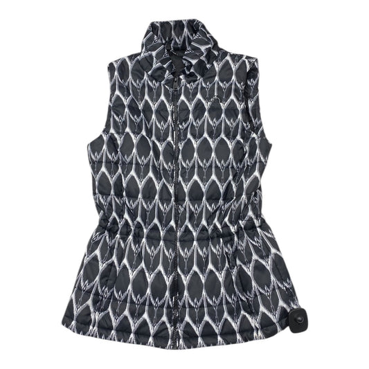 Vest Puffer & Quilted By The North Face In Black & White, Size:M