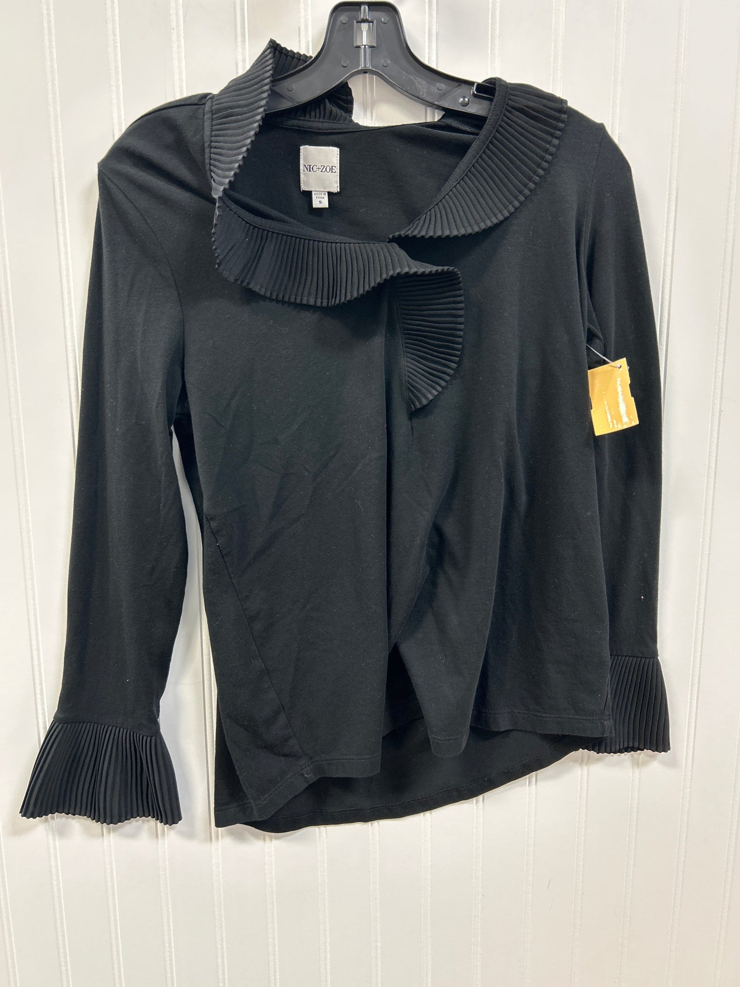 Top Ls By Nic + Zoe In Black, Size:S