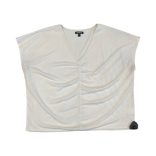 Top Ss By Express In Ivory, Size:Xl