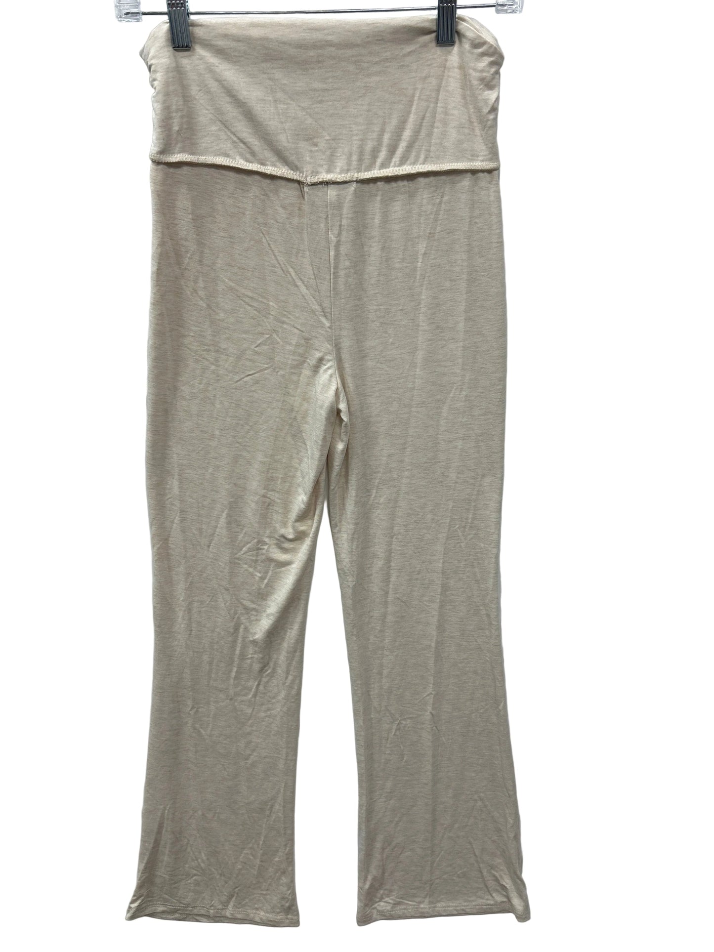 Pants Lounge By Clothes Mentor In Cream, Size:S