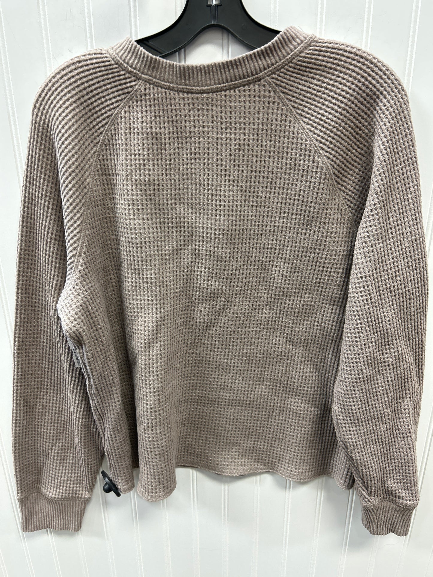Top Ls By Old Navy In Tan, Size:L