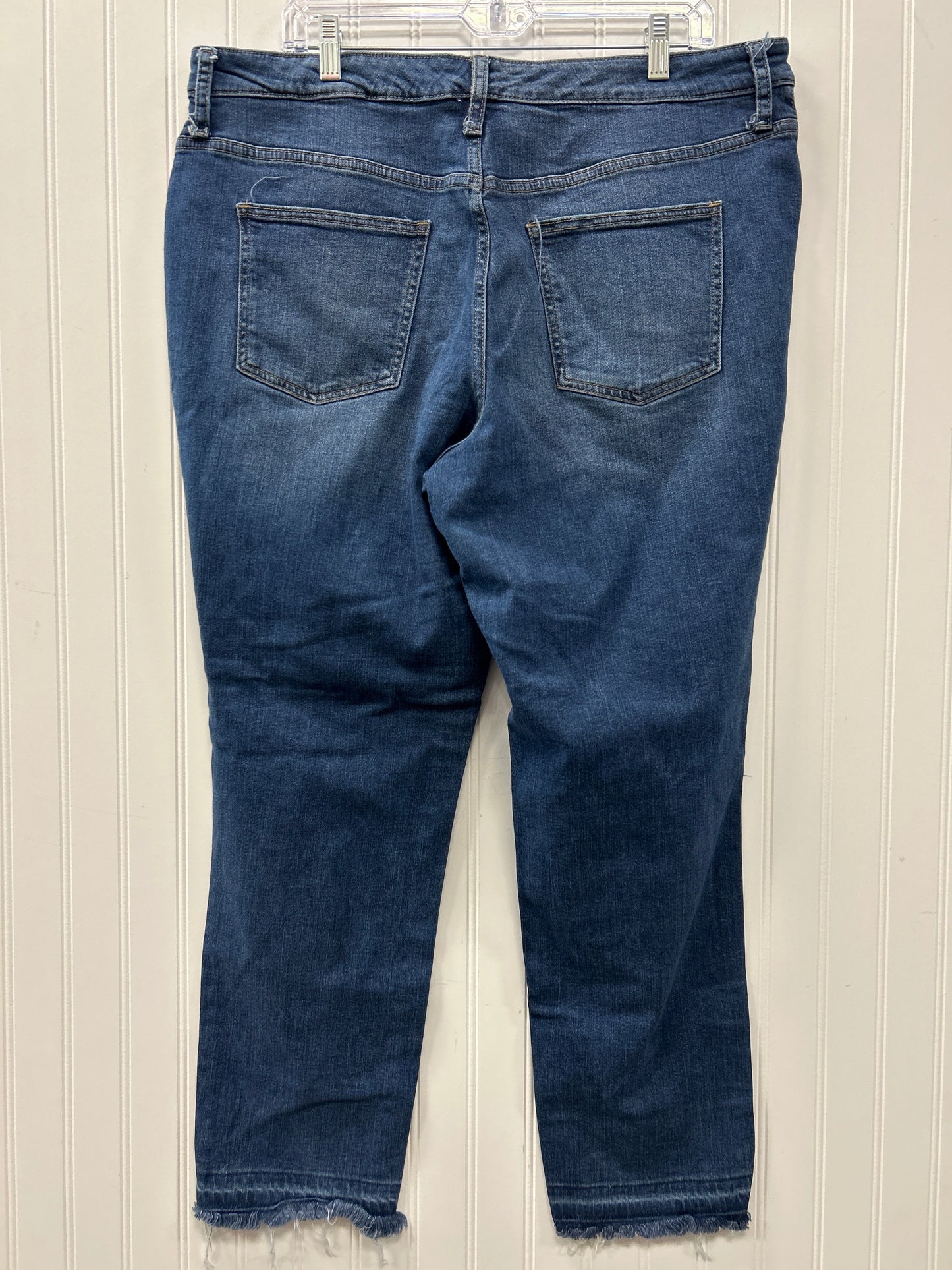 Jeans Straight By Universal Thread In Blue Denim, Size:18