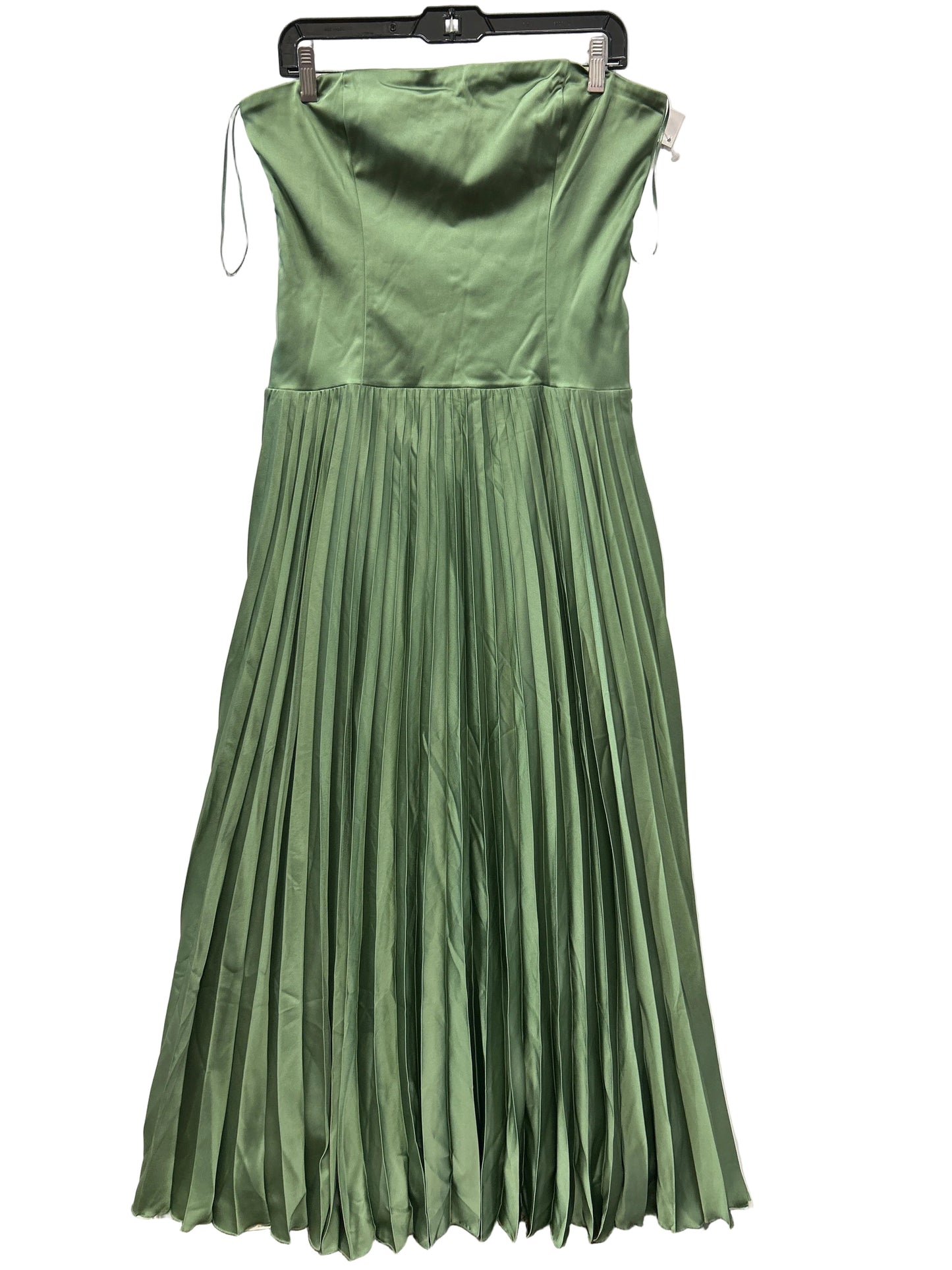 Dress Party Long By Abercrombie And Fitch In Green, Size:L