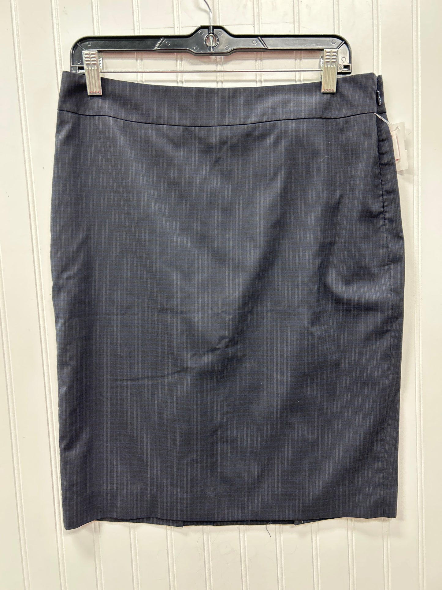 Skirt Midi By Ann Taylor In Navy, Size:8