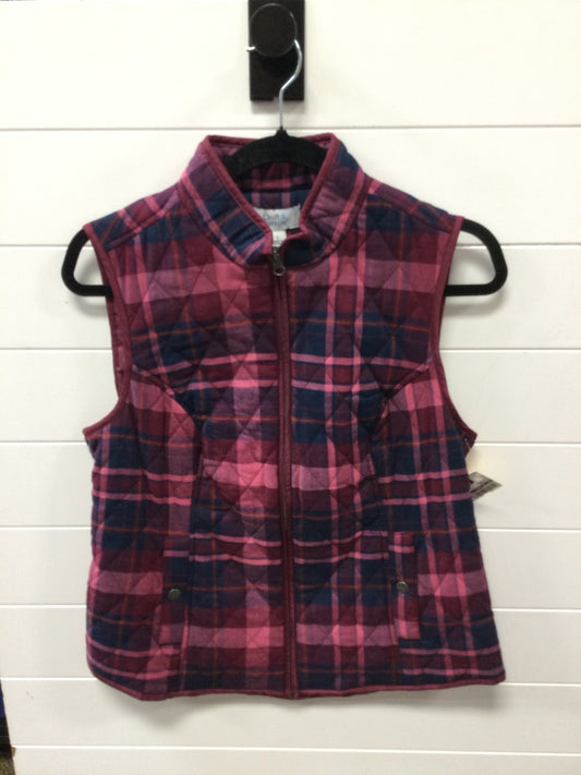 Vest Other By Croft And Barrow In Plaid Pattern, Size:S
