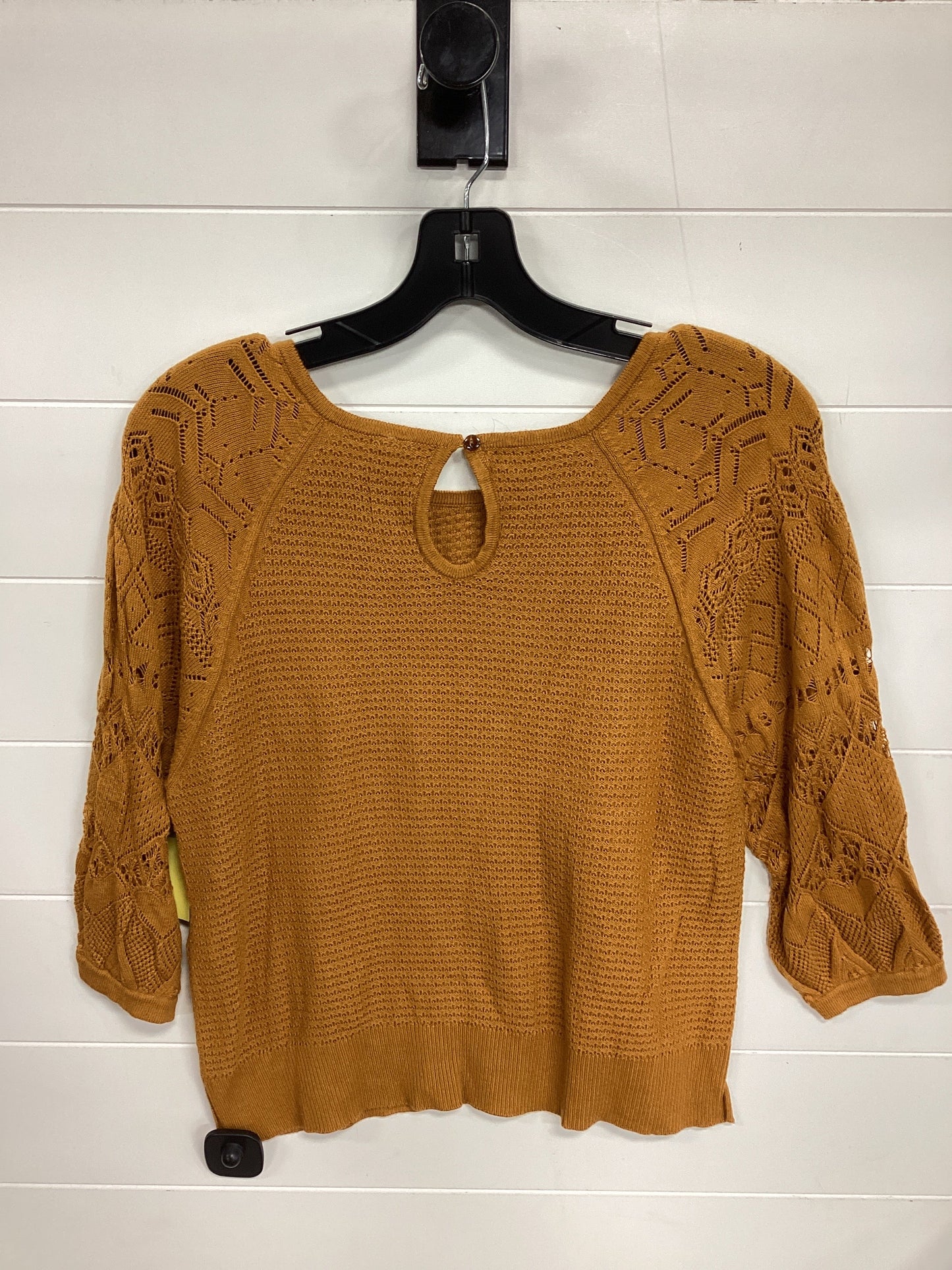 Top Ls By Anthropologie In Orange, Size:Xs